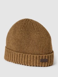 Beanie mit Label-Patch Modell 'Carlton' von Barbour Beige - 14