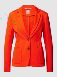 Blazer mit seitlichen Eingrifftaschen Modell 'Jonalahra' von BOSS Rot - 42