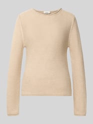 Regular Fit Strickpullover aus Baumwoll-Mix von s.Oliver RED LABEL Beige - 20