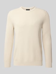 Sweter w kroju regular fit z czystej bawełny od Marc O'Polo - 17