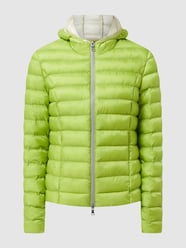 Steppjacke mit Kapuze Modell 'Bergen'  von No.1 Como Grün - 16