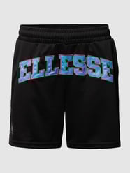 Sweatshorts mit Brand-Schriftzug von Ellesse Schwarz - 21