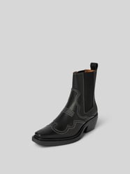 Ankle Boots im Cowboy-Stil von Copenhagen Schwarz - 7