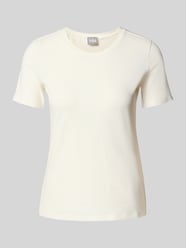 T-shirt o kroju regular fit z czystej bawełny model ‘MULINO’ od MM - 41