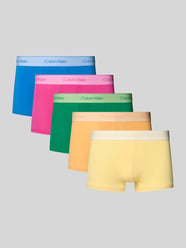 Obcisłe bokserki w zestawie 5 szt. z elastycznym paskiem z logo od Calvin Klein Underwear - 4
