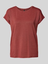 Top mit Rundhalsausschnitt von Vero Moda Rot - 14