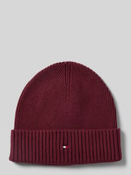 Mütze mit Logo-Stitching Modell 'PIMA' von Tommy Hilfiger Bordeaux - 21