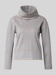 Rollkragenpullover aus Viskose-Mix mit grafischem Muster von Betty Barclay - 16