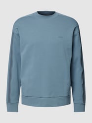 Sweatshirt mit Label-Details von CK Calvin Klein Blau - 46