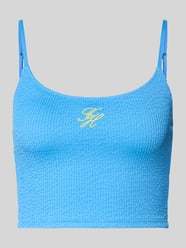 Góra od bikini z wyhaftowanym logo od Tommy Hilfiger - 10