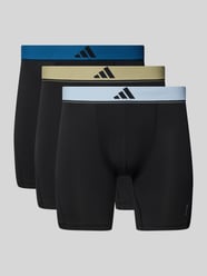 Trunks in een set van 3 met elastische band met logo van adidas Sportswear - 9