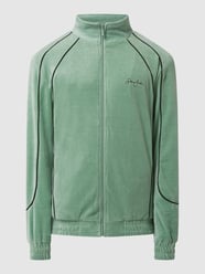 Sweatjacke aus Samt von Sean John Grün - 15