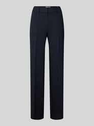 Wide Leg Stoffhose mit Gürtelschlaufen Modell 'RITA' von Selected Femme Blau - 22