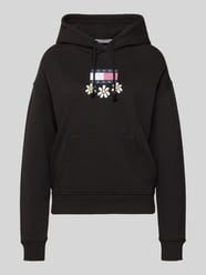 Hoodie met label- en motiefprint, model 'DAISY FLAG' van Tommy Jeans - 35