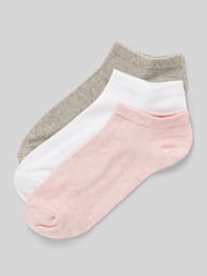 Sneakersocken mit Label-Print im 4er-Pack von s.Oliver RED LABEL Rosa - 31