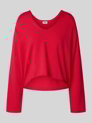 Relaxed Fit Strickpullover mit V-Ausschnitt Modell 'SOMAIJA' von Drykorn - 8