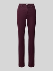 Slim Fit Schmale Hose aus Lyocell-Mix mit Modal-Baumwoll-Anteil Modell 'SHAKIRA' von Brax Bordeaux - 17