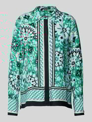 Regular Fit Bluse mit Hemdblusenkragen von comma - 24