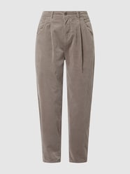 Baloon Fit Cordhose mit Stretch-Anteil Modell 'Silvia' von Gang Beige - 17