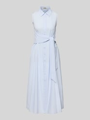 Hemdblusenkleid mit Bindegürtel Modell 'CHIARA' von ECOALF - 1