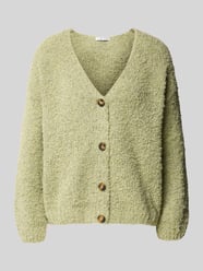 Cardigan mit V-Ausschnitt Modell 'So44fia' von ZABAIONE - 22