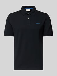 Regular Fit Poloshirt mit Logo-Stitching von GANT - 40