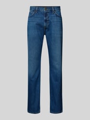 Jeansy o kroju straight fit w 5 kieszeni model 'WEST' od Lee - 12