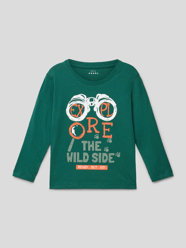 Longsleeve mit Statement-Print Modell 'VAGNO' von Name It Grün - 24