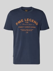 Koszulka z nadrukiem logo, krój regular fit od PME Legend - 5