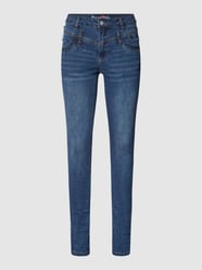 Jeans in schmaler Passform mit Stretch-Anteil Modell 'Florida' von Buena Vista - 10