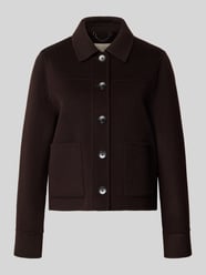 Jacke aus Wolle mit Knopfleiste von Milano Italy - 31