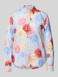 blouse met zijdege en overhemdkraag van GANT - 3