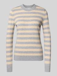 Sweter z dzianiny z okrągłym dekoltem od Christian Berg Woman - 15