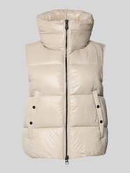 Bodywarmer met opstaande kraag, model 'AMA' van SAVE THE DUCK Beige - 18