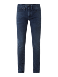Skinny Fit Jeans mit Stretch-Anteil Modell 'Bolt' von Denham Blau - 15