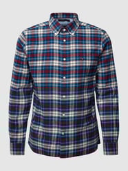 Regular Fit Freizeithemd mit Karomuster von Tommy Hilfiger Blau - 4