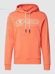 Hoodie mit Label-Print von Tom Tailor Orange - 25
