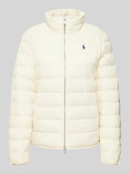 Steppjacke mit Logo-Stitching von Polo Ralph Lauren Beige - 47