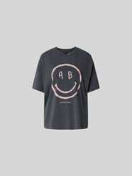 Relaxed Fit T-Shirt mit Logo-Print von Anine Bing - 5