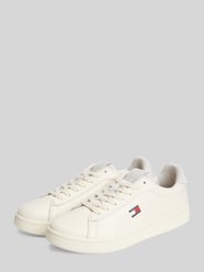 Sneaker aus echtem Leder mit Logo-Print von Tommy Jeans - 3