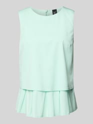 Top bluzkowy o kroju regular fit z efektem warstw od Marc Cain - 6