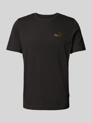 T-Shirt mit Label-Print von PUMA PERFORMANCE Schwarz - 30