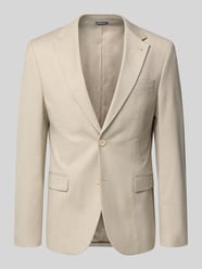 Slim Fit 2-Knopf-Sakko mit Pattentaschen von MCNEAL Beige - 7