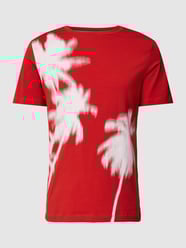 T-shirt met motiefprint van s.Oliver RED LABEL Rood - 44