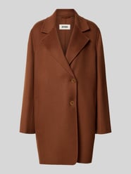 Lange jas met reverskraag model 'RYTON' van DRYKORN - 34
