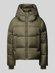 Regular Fit Puffer-Daunenjacke mit weichem Fleecefutter von Marc O'Polo Grün - 48