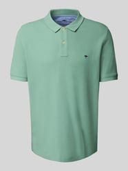 Regular fit poloshirt met logostitching van Fynch-Hatton - 4
