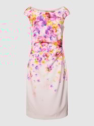 Cocktailkleid mit gelegten Falten von Vera Mont Rosa - 20