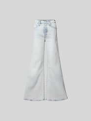 Jeans mit 5-Pocket-Design von Mother Blau - 4