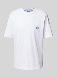 T-Shirt mit Logo-Badge Modell 'Niley' von Hugo Blue - 39